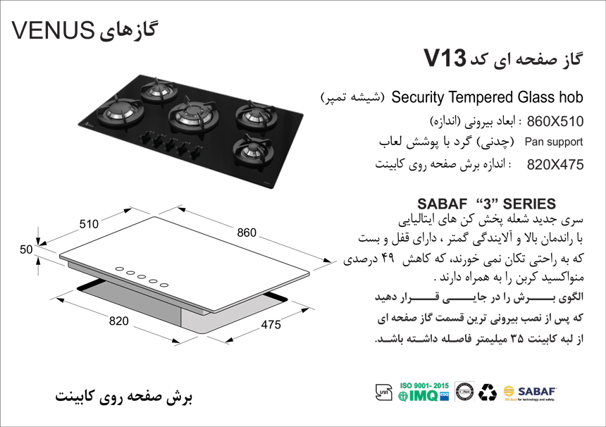 الگوی برش گاز اخوان v13